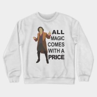 Rumple - All Magic - Black Text Crewneck Sweatshirt